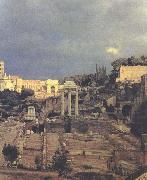 unknow artist forum romanum som det ser ut idag painting